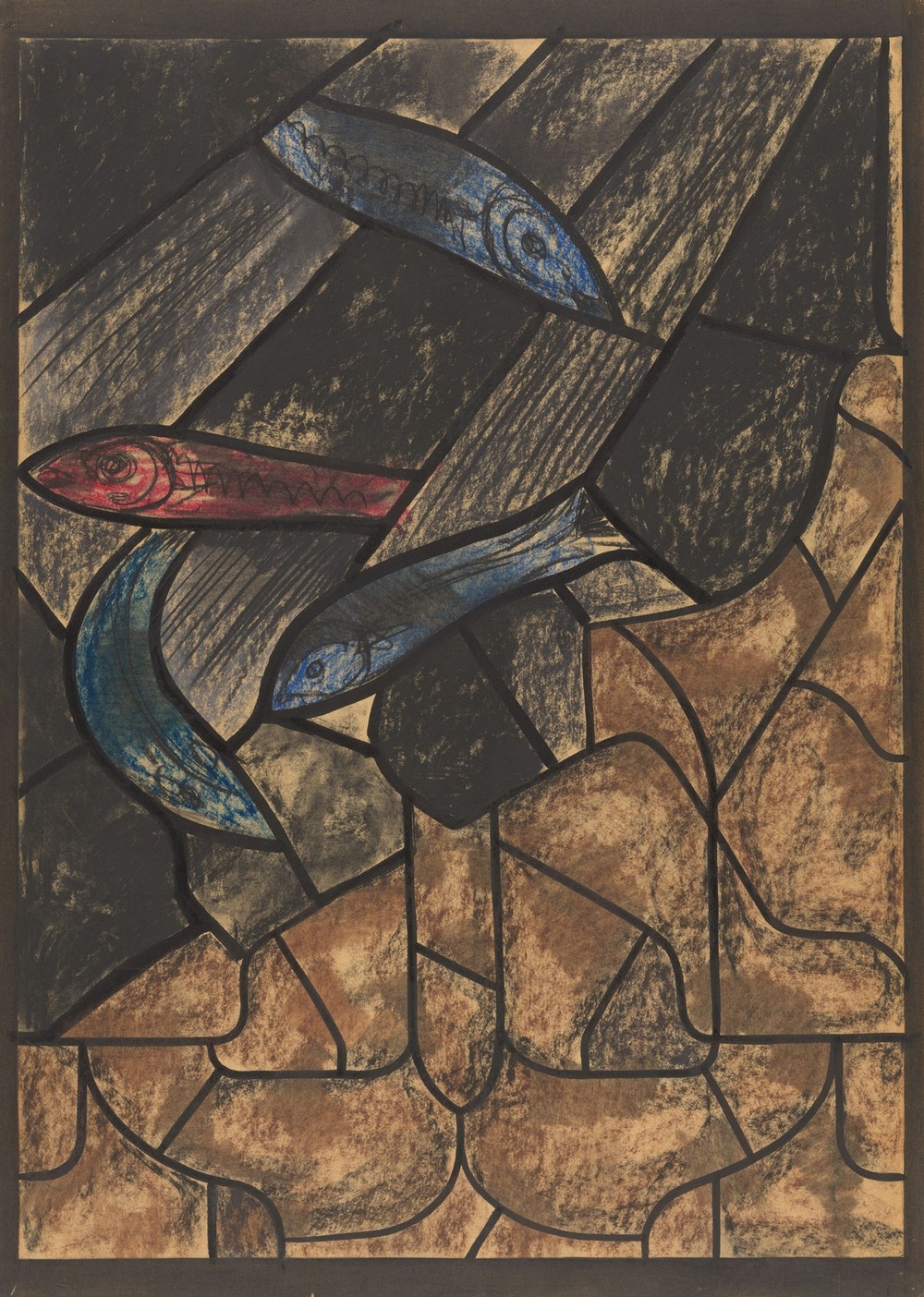 Ontwerp voor raam in het Noordertransept in de Dom te Utrecht 43 (ca. 1878-1938)