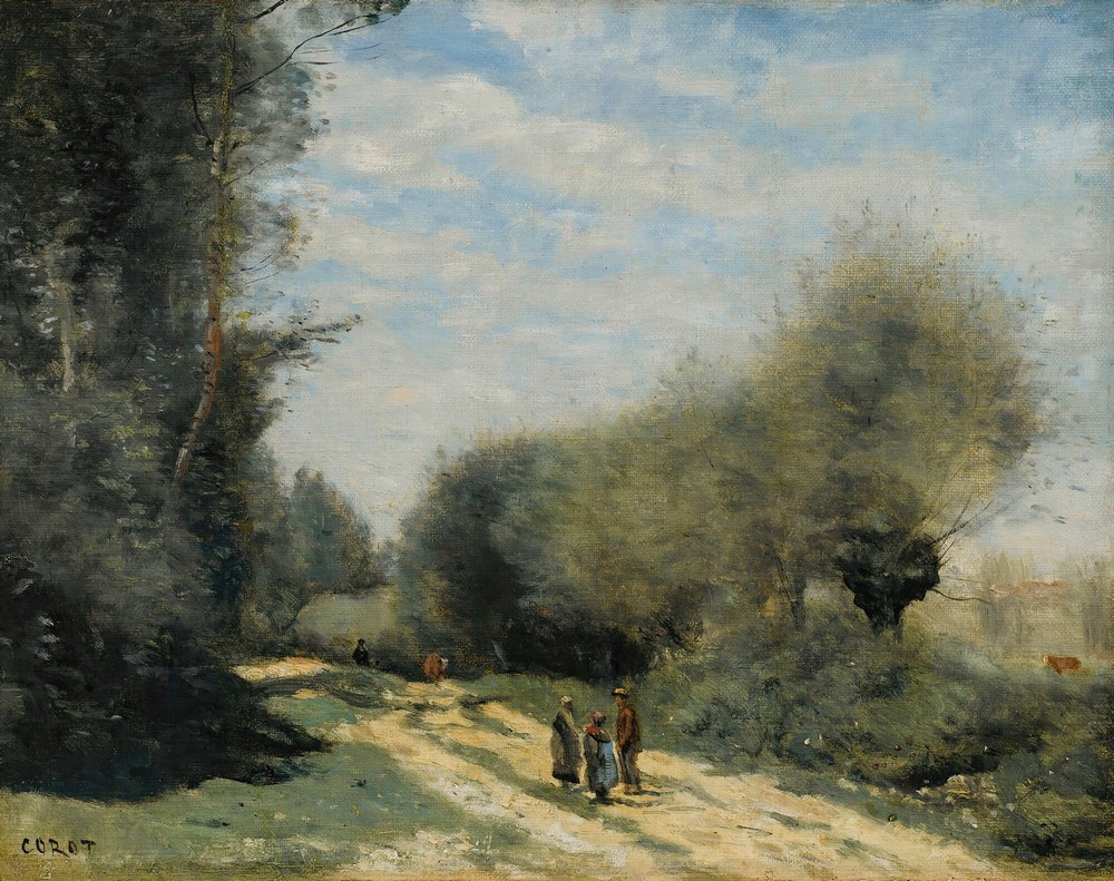 Crécy-En-Brie – Route Dans La Campagne