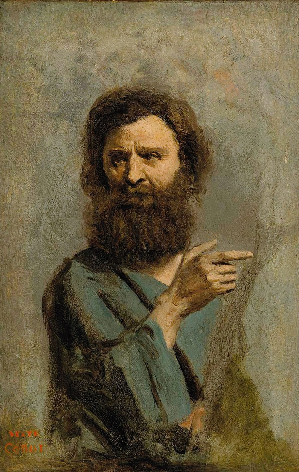Head of a Bearded Man