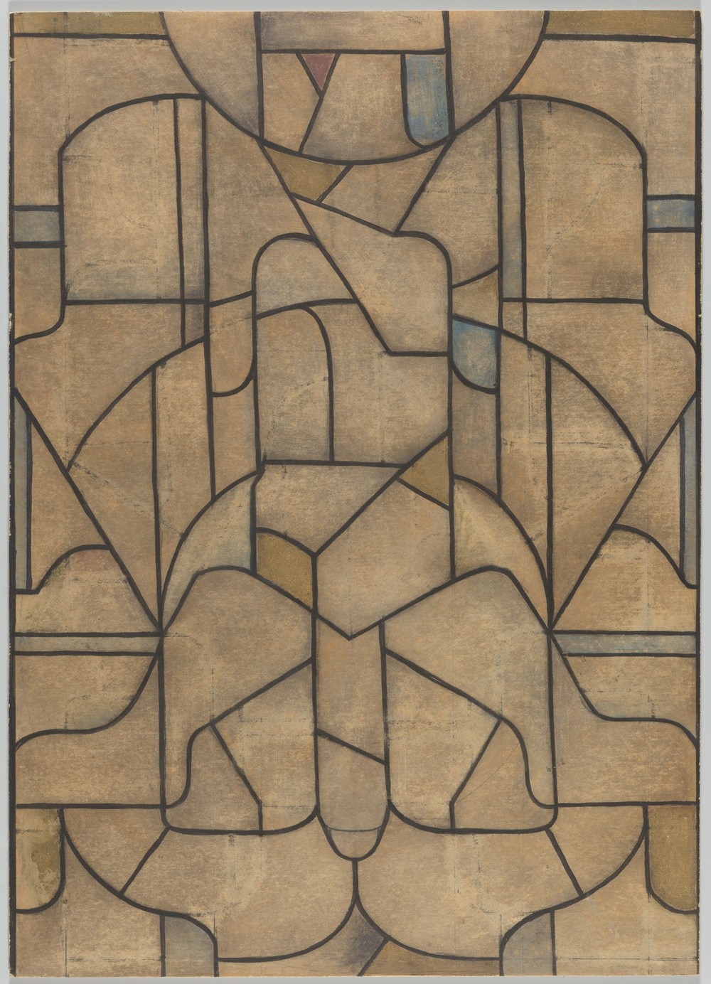 Ontwerp voor raam in het Noordertransept in de Dom te Utrecht 46 (ca. 1878-1938)