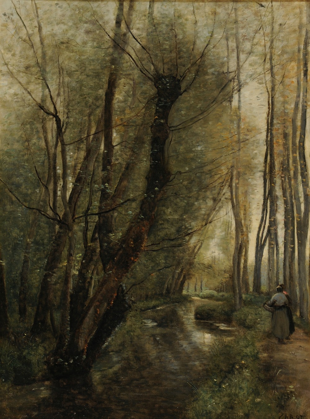 Un ruisseau; environs de Beauvais