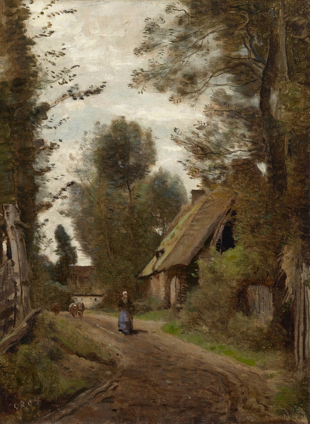 Saint-Quentin-des-Prés (Oise), près de Gournay-en-Bray (circa 1855-1870)