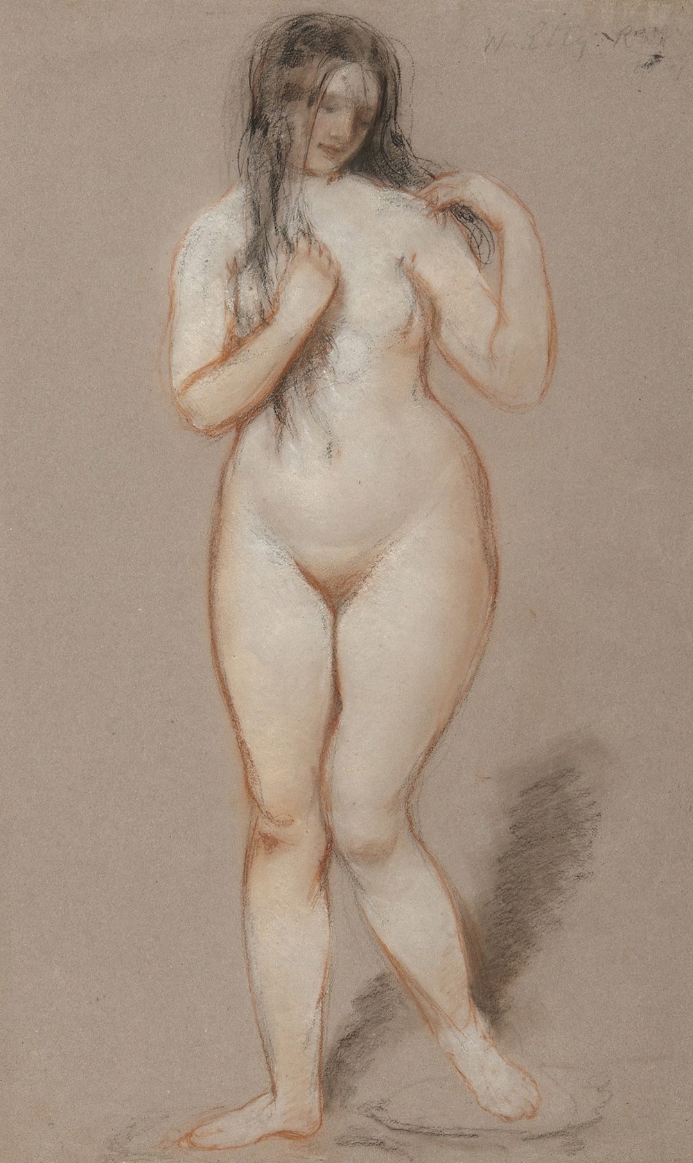 Standing Female Nude