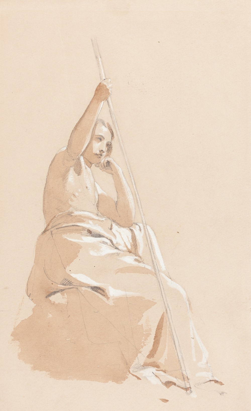 Seated Youth with a Staff (c. 1815)