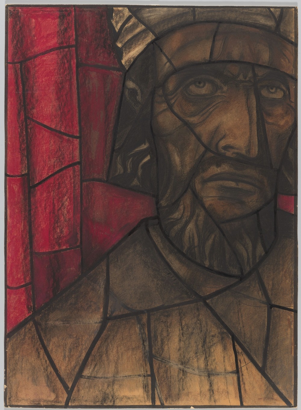 Ontwerp voor raam in het Noordertransept in de Dom te Utrecht 9 (ca. 1878-1938)