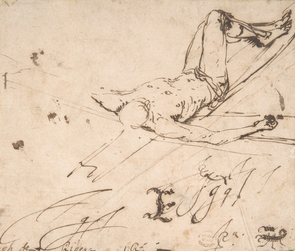 Study for a Crucifixion of St. Peter (1628-30)