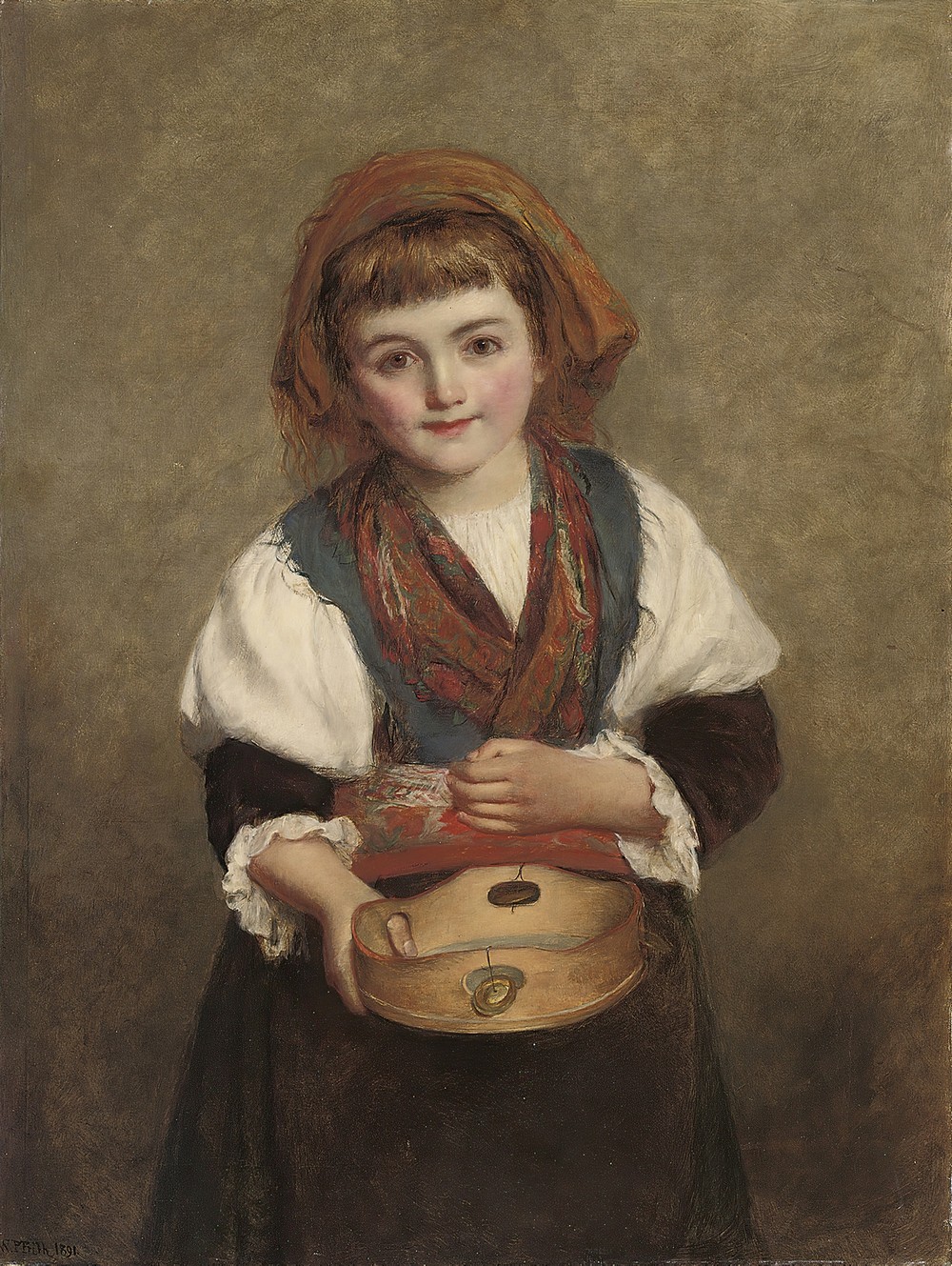 The sweetest little beggar that e’er asked for Alms