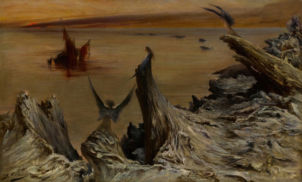 La chimère à l’ile de Sarah Bernhardt