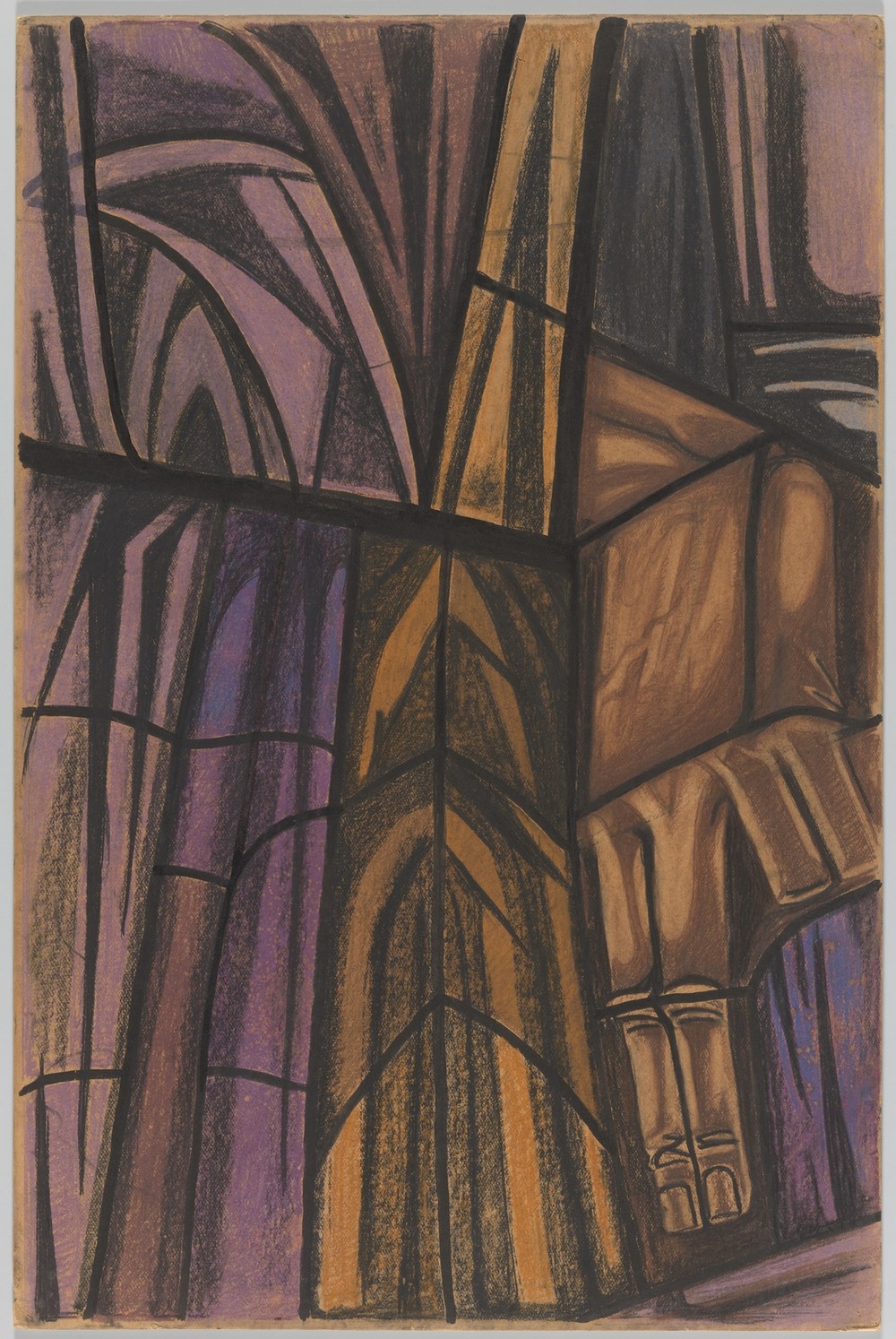Ontwerp voor raam in het Zuidertransept van de Dom te Utrecht 2 (ca. 1878-1938)