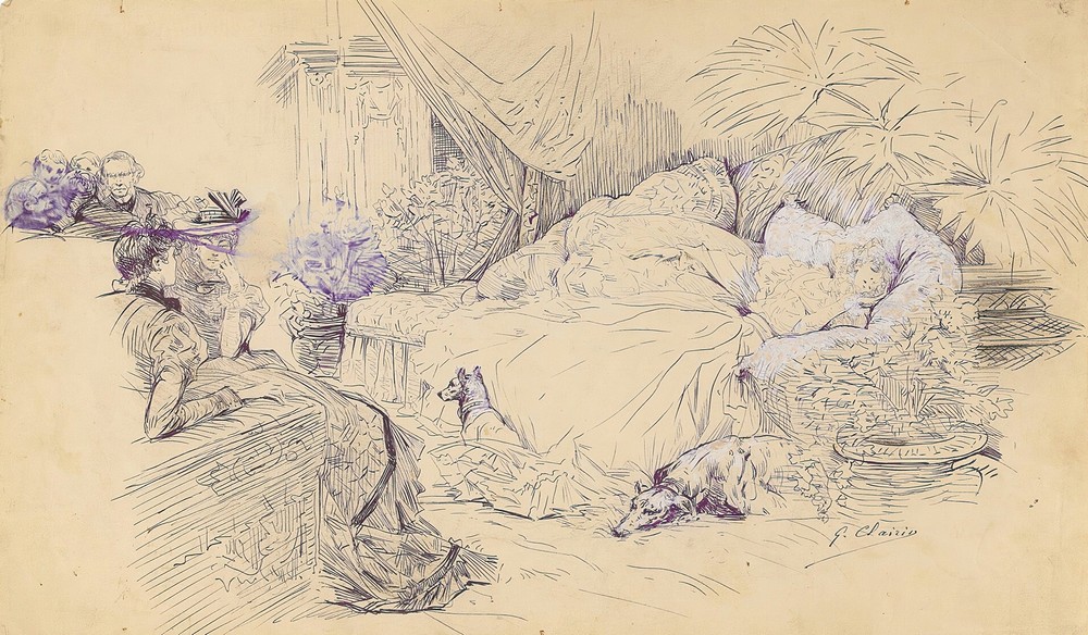 Scenes of Sarah Bernhardt’s life