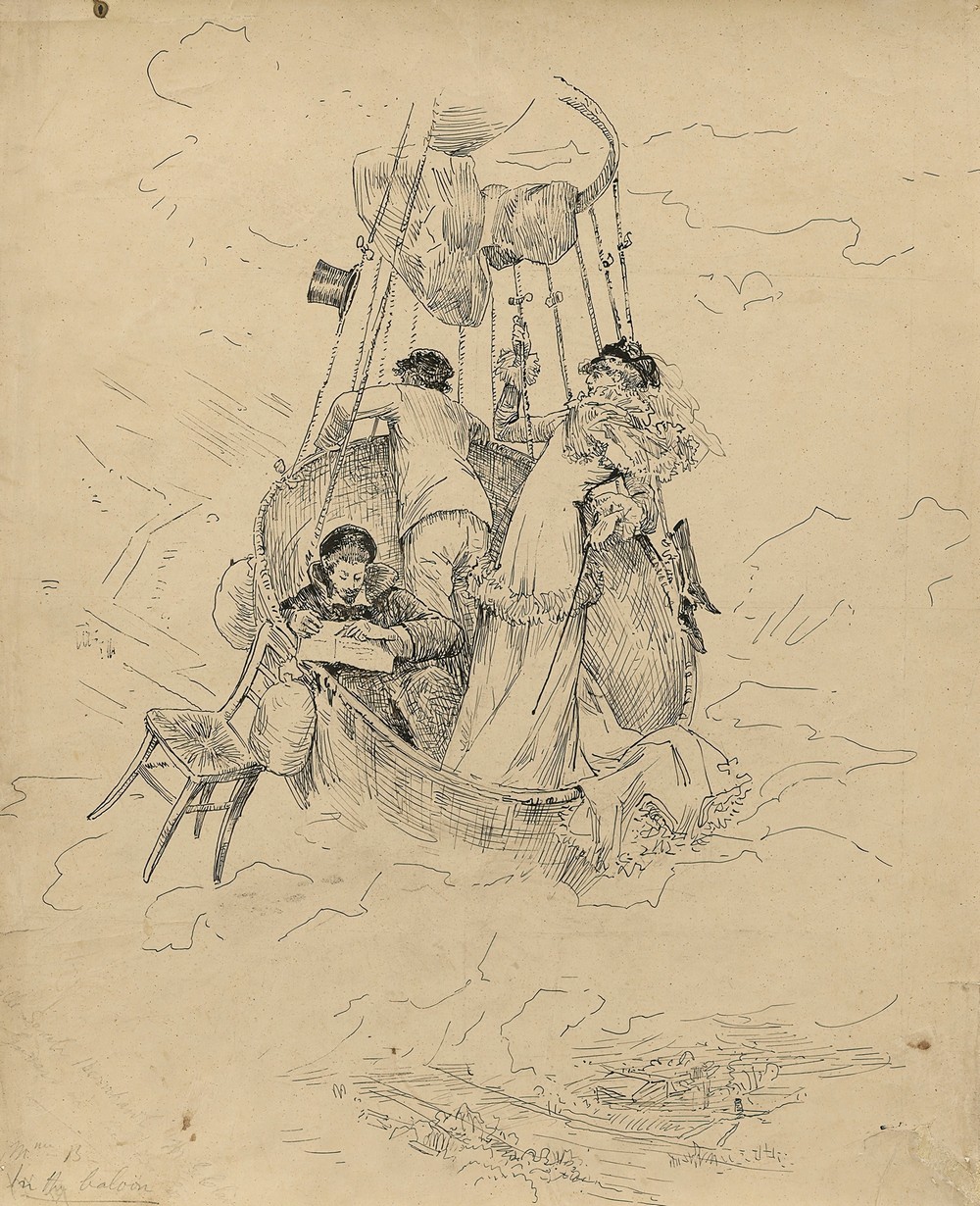 Scenes of Sarah Bernhardt’s life