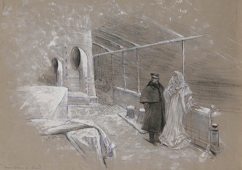 Scenes of Sarah Bernhardt’s life