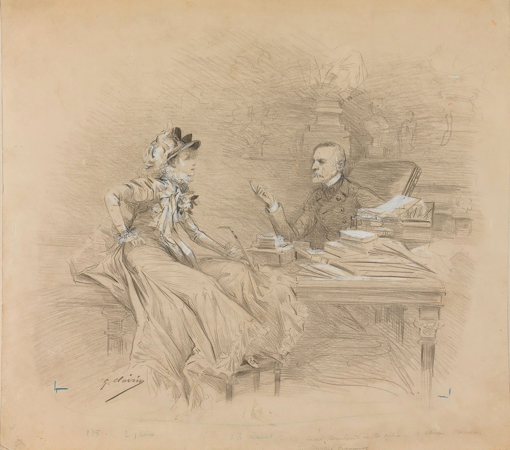 Scenes of Sarah Bernhardt’s life