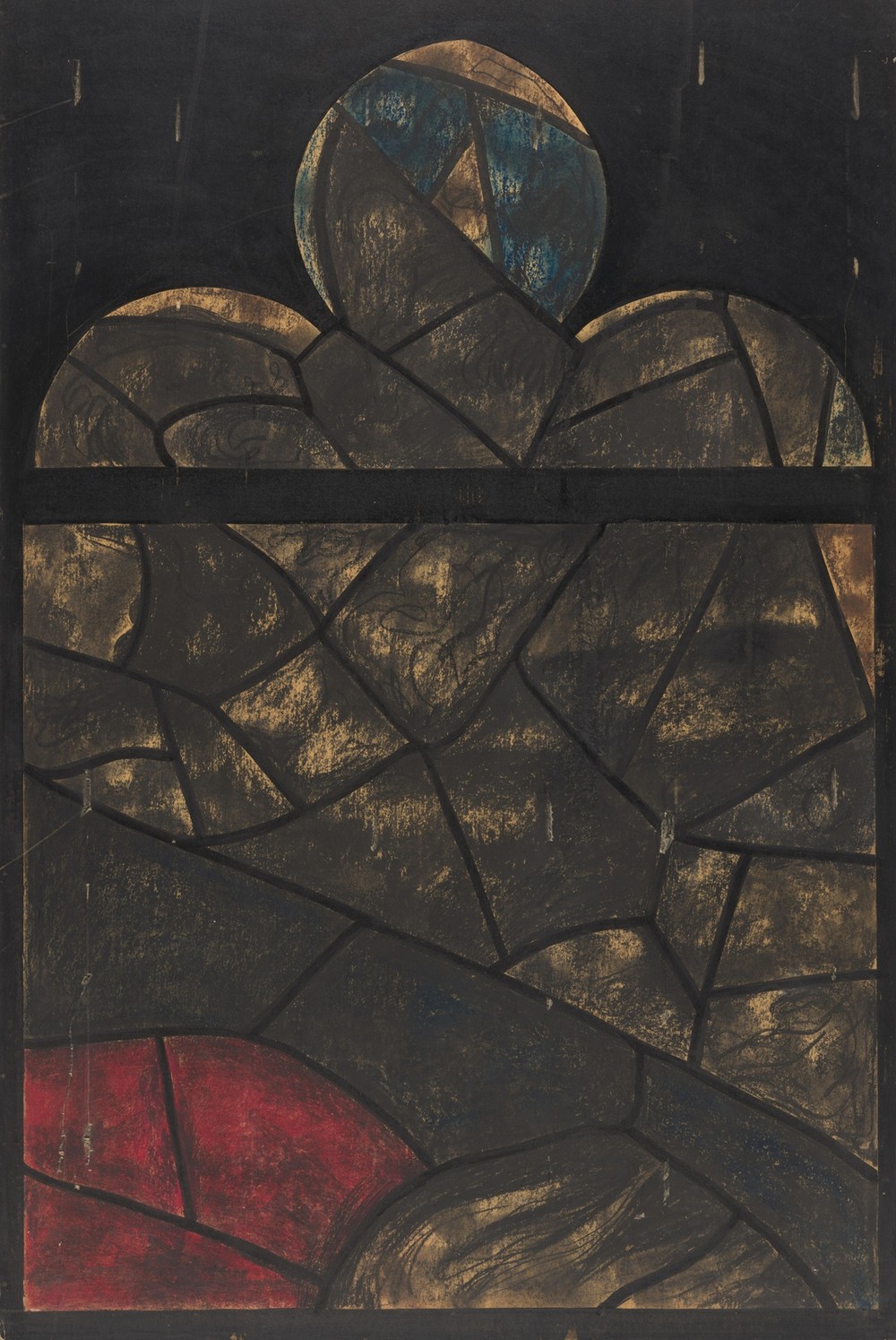 Ontwerp voor raam in het Zuidertransept van de Dom te Utrecht 3 (ca. 1878-1938)