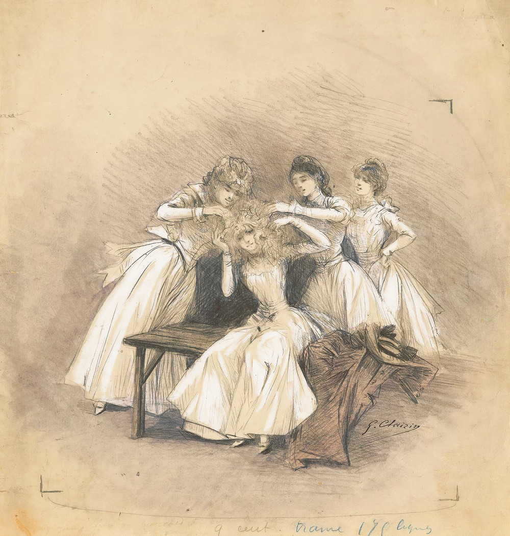 Scenes of Sarah Bernhardt’s life
