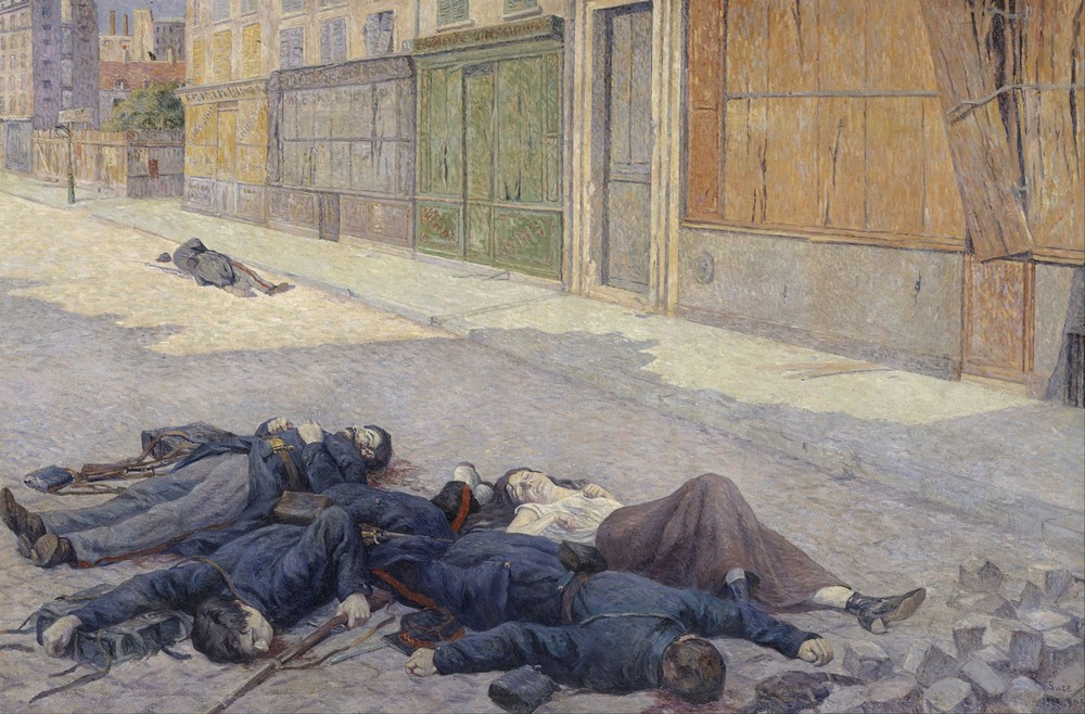 A Street in Paris in May 1871 (between 1903 and 1906)