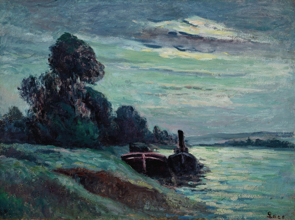 Péniches sur la Seine