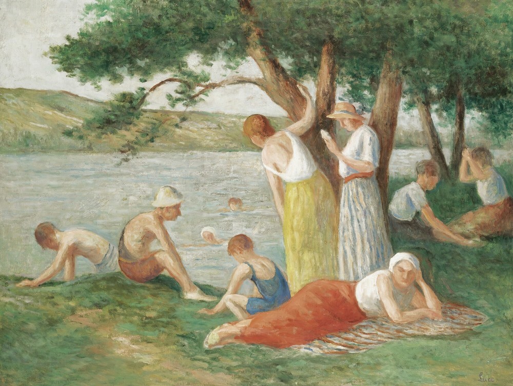 Rolleboise, La Baignade