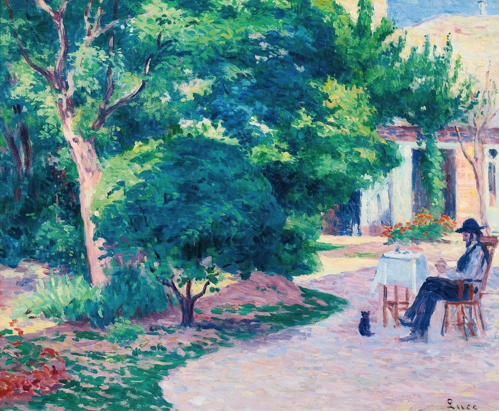 Paris, Le Jardin D’alexandre Charpentier Au Hameau Boileau (circa 1900)