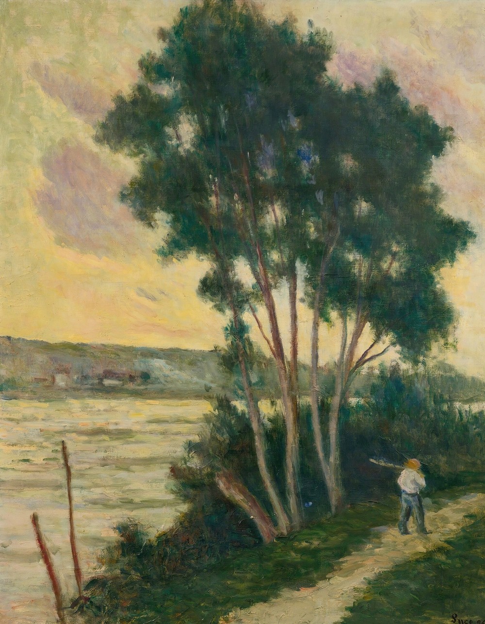 Sandrecourt, Le Chemin Au Bord De La Rivière