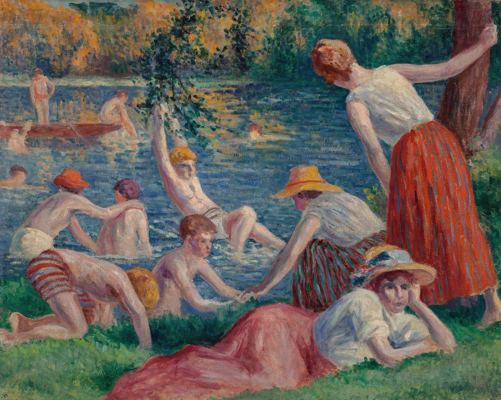 Baignade dans la Cure