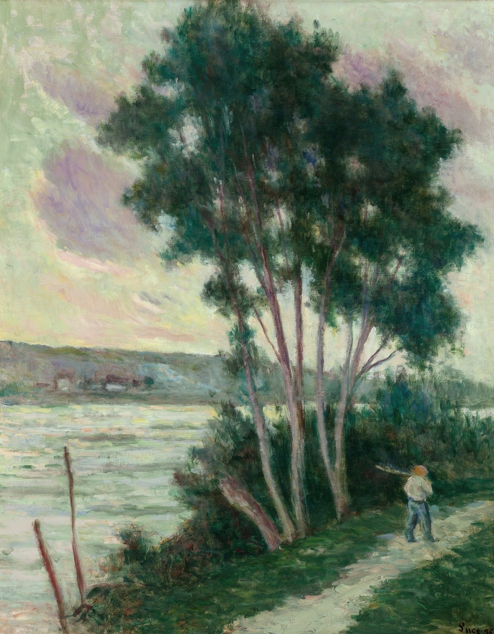 Sandrecourt, le chemin au bord de la rivière