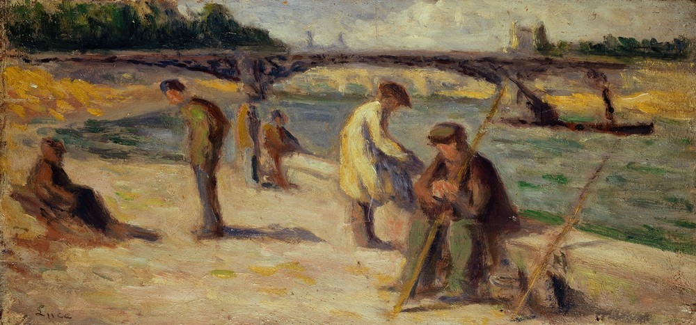 La berge du quai Malaquais (before 1936)