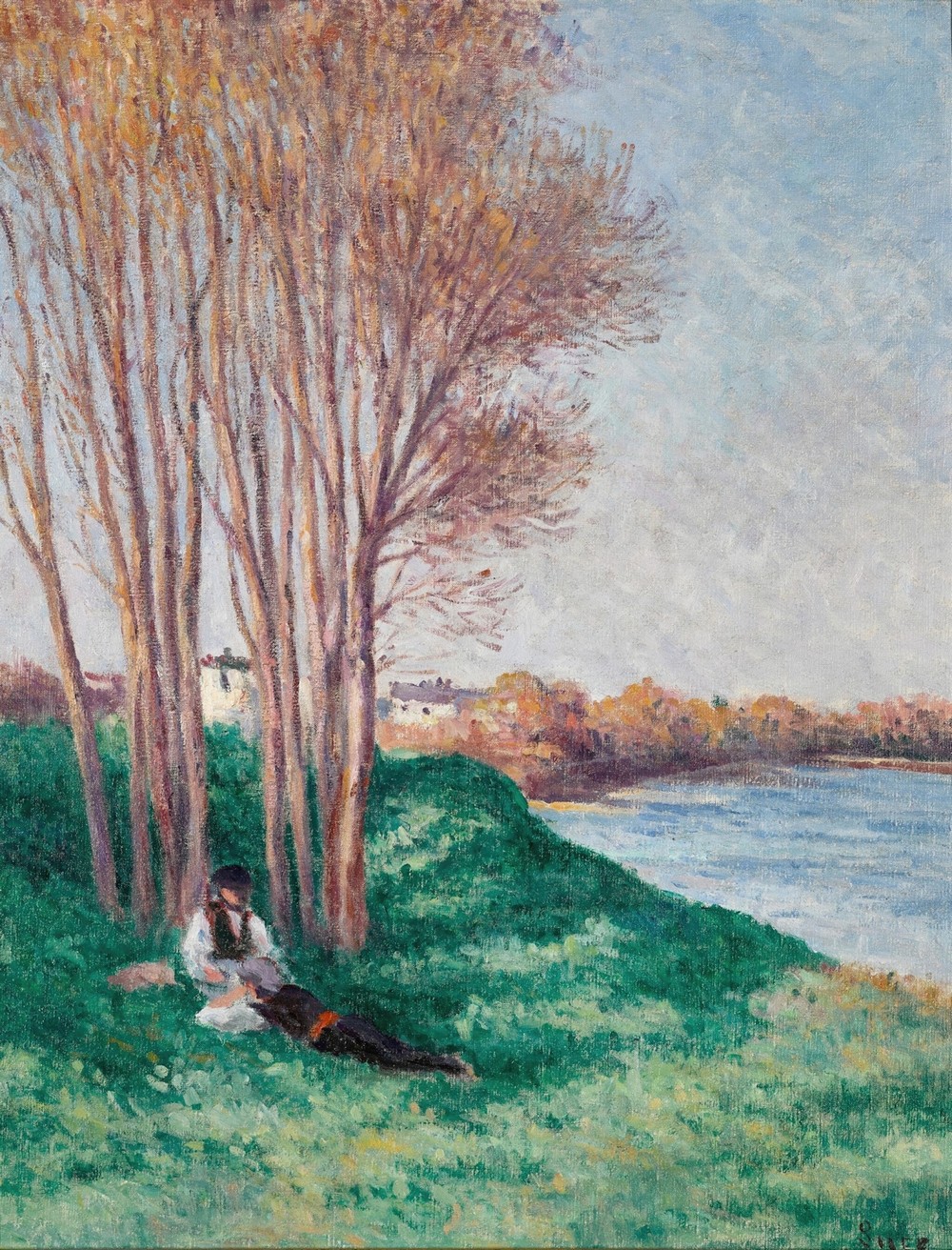 Le Repos sur les Bords de la Loire à Saint-Ay (circa 1910-12)