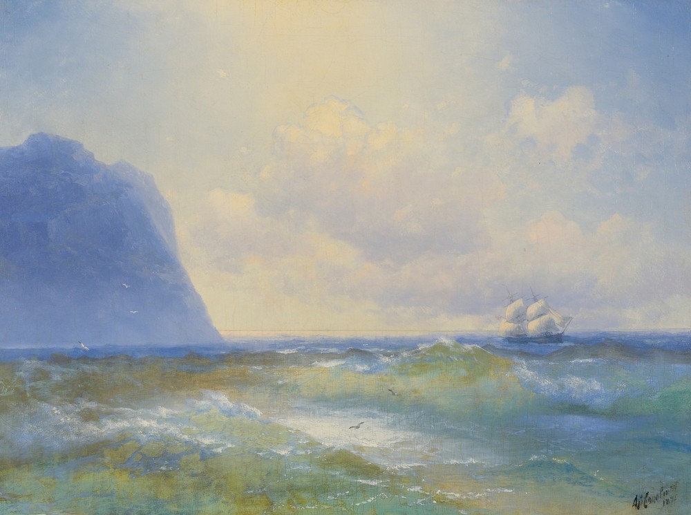 Ship At Sea ( 1895)