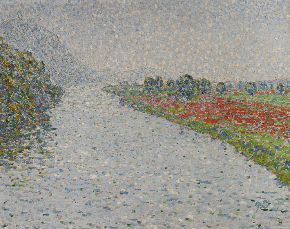 Riverside landscape(Ruhr near Hohensyburg) (circa 1902)