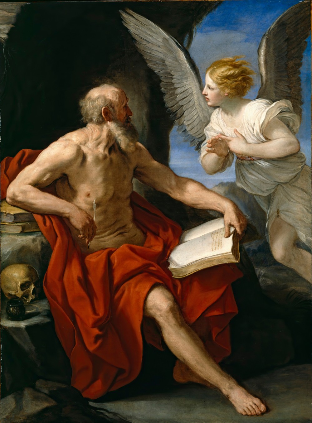 The Angel Appearing to St. Jerome (ca. 1638)