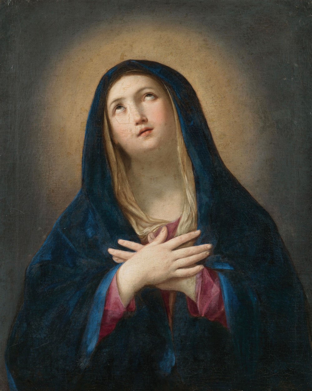 The Madonna in prayer