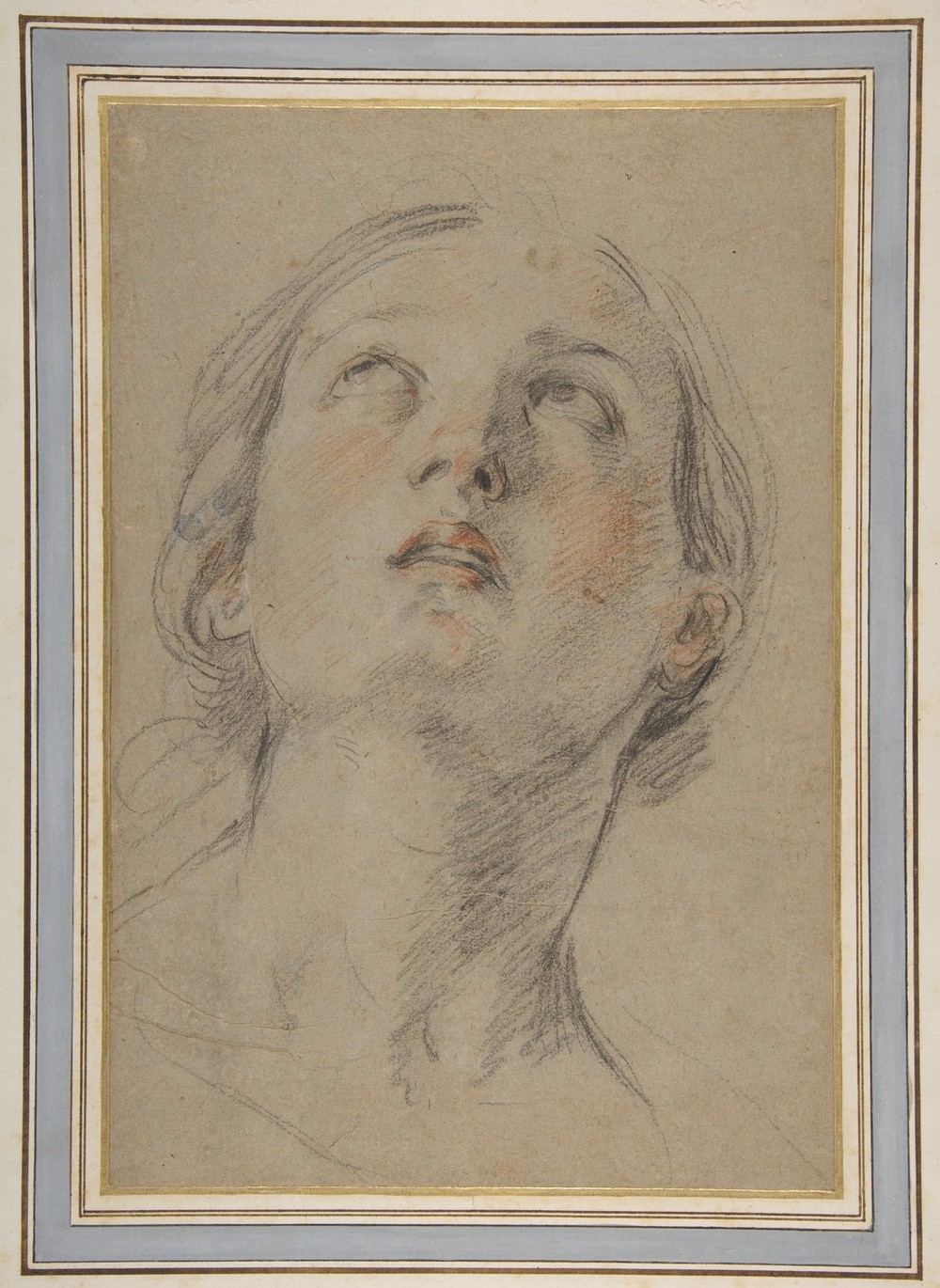 The Head of a Woman Looking Up (Judith) (1625–26)