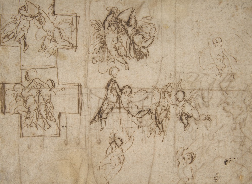 Studies of Flying Putti