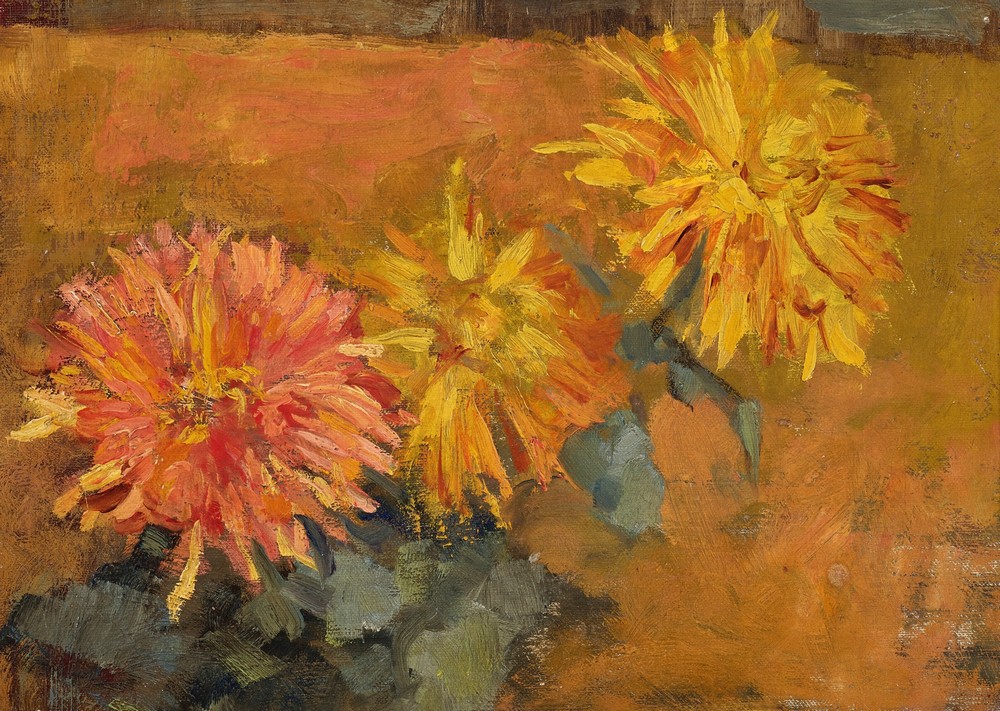 Drie Chrysanten (circa 1899-1900)