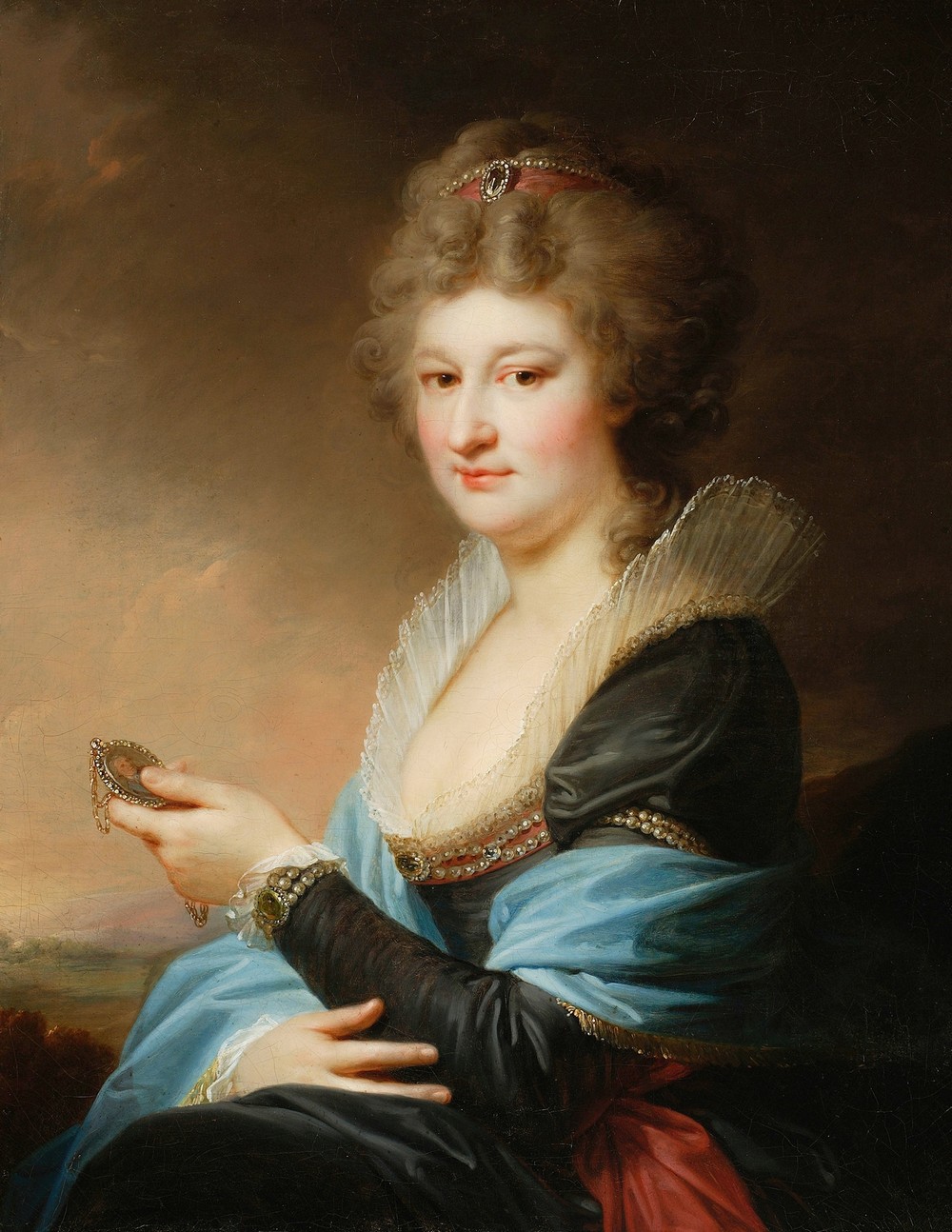 Portrait of Józefa née Radziwiłł (1762–before 1816) (circa 1791)