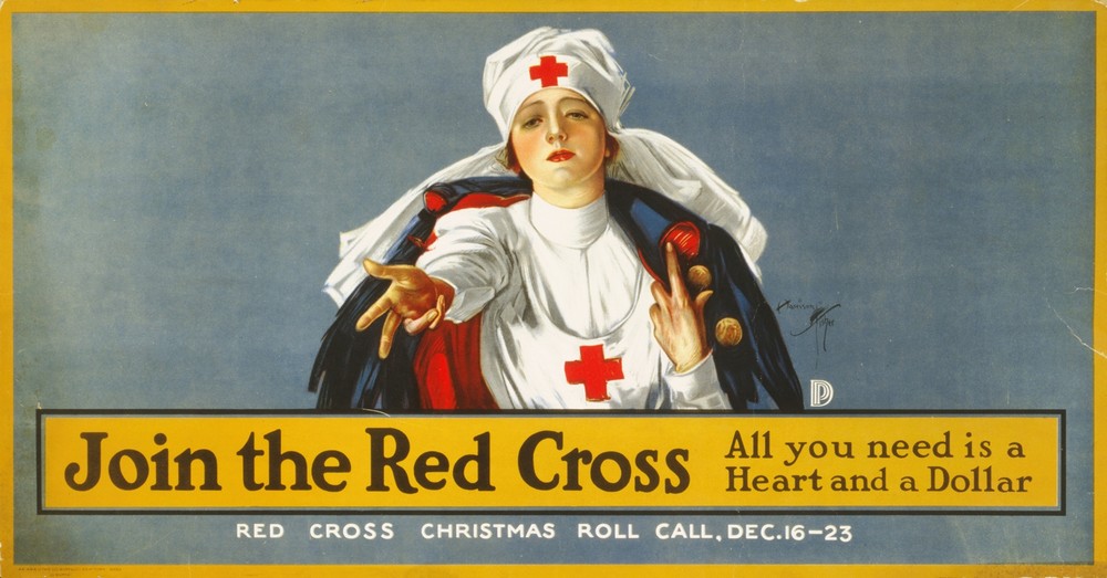 Join the Red Cross – all you need is a heart and a dollar