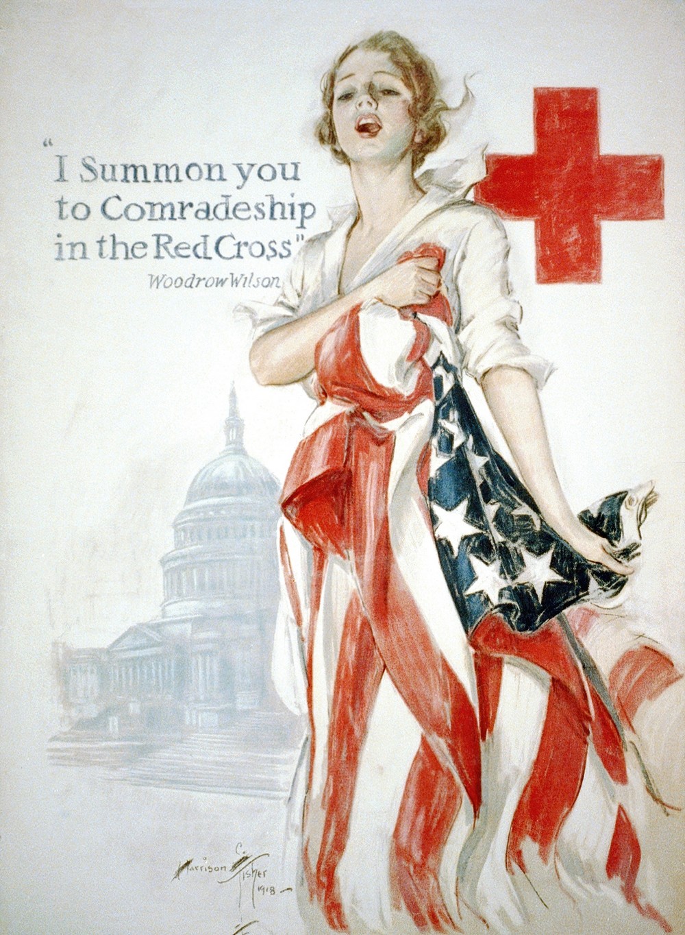 I summon you to comradeship in the Red Cross