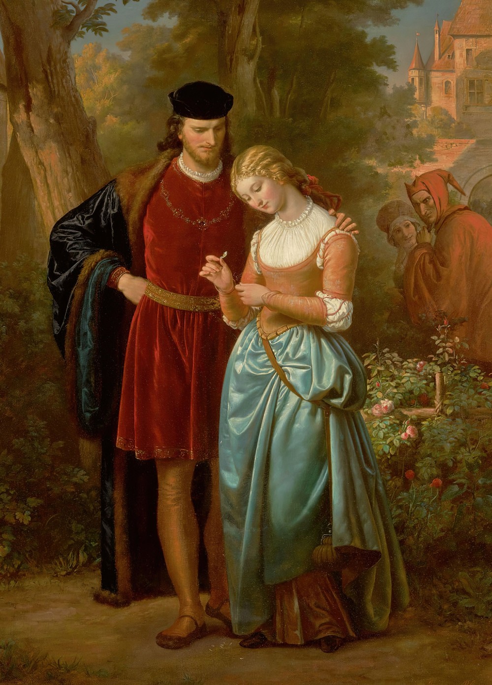 Faust and Marguerite In The Garden