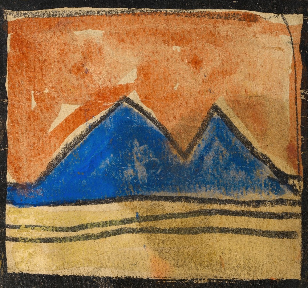 Abstrahierte Landschaft