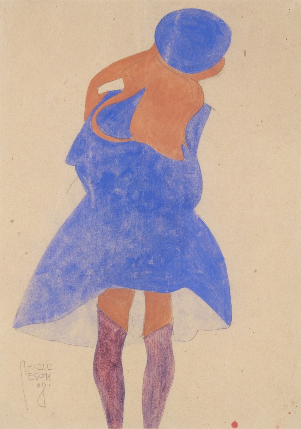 Standing Girl, Back View