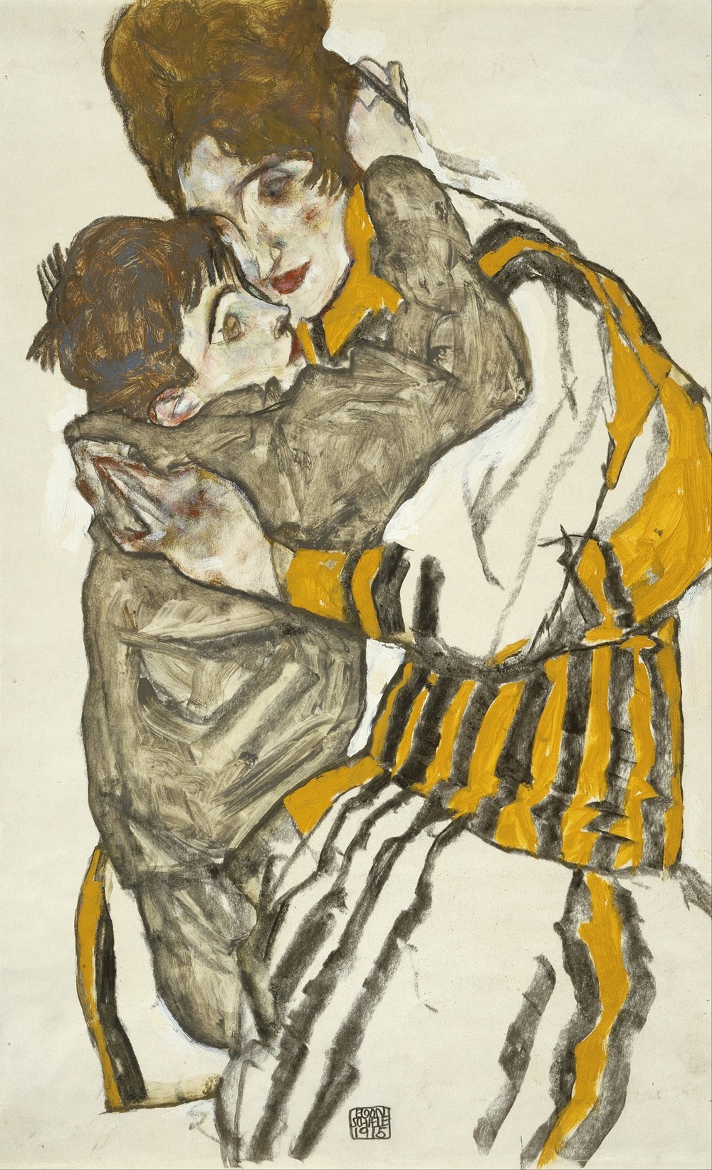 Schiele’s Wife with Her Little Nephew