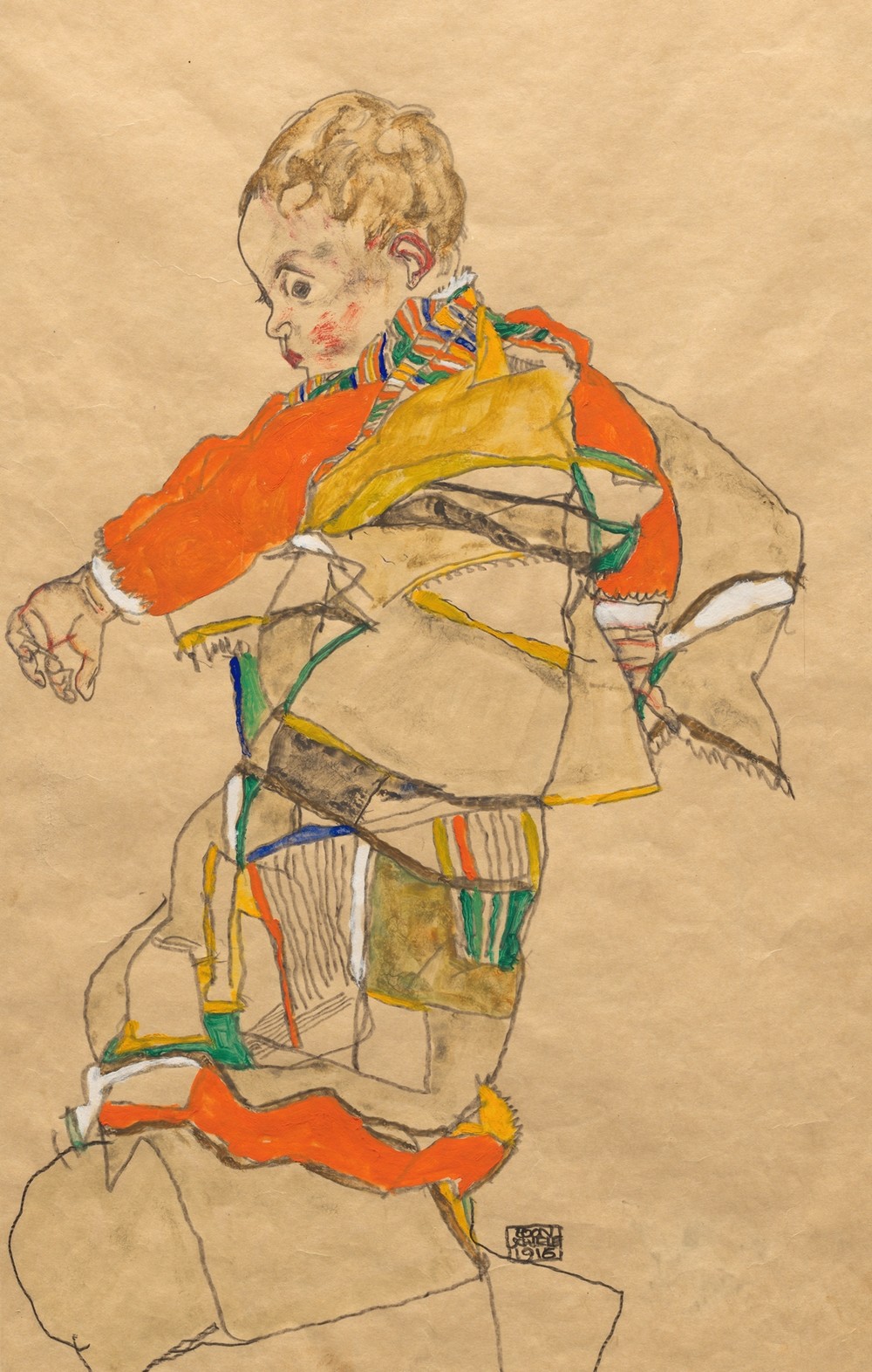 Portrait of a Child (Anton Peschka, Jr.)