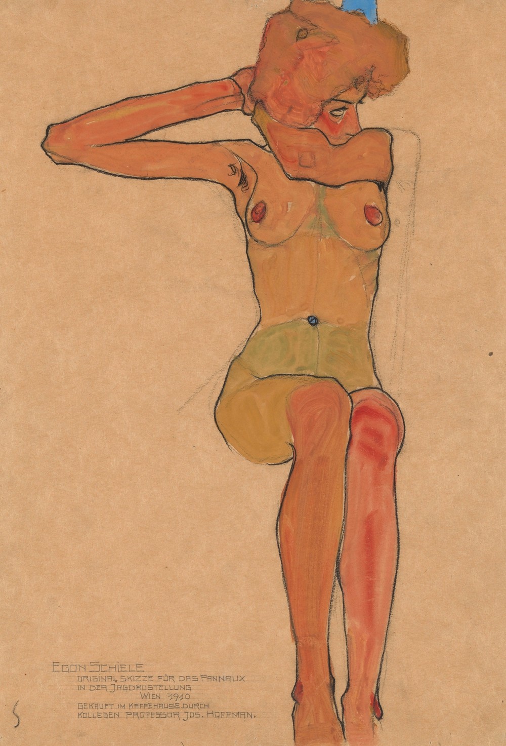 Mädchenakt (Gertrude)
