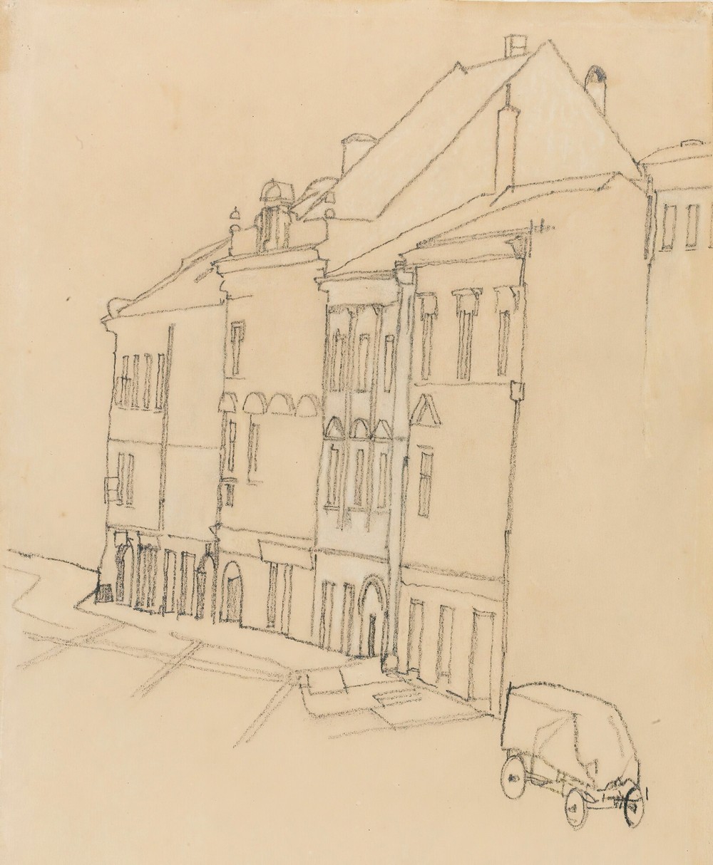 HÄUSER IN KRUMAU (HOUSES IN KRUMAU)