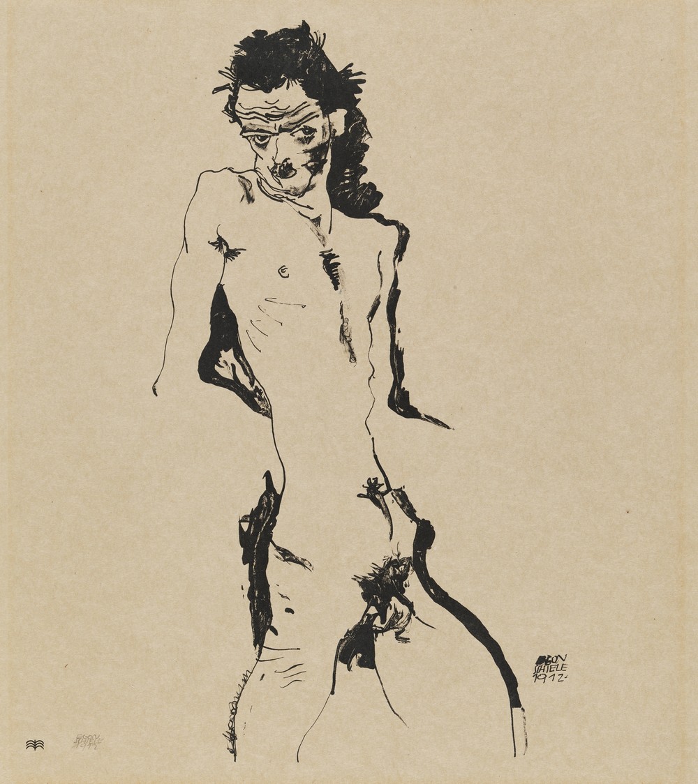 Male nude (Self-portrait)