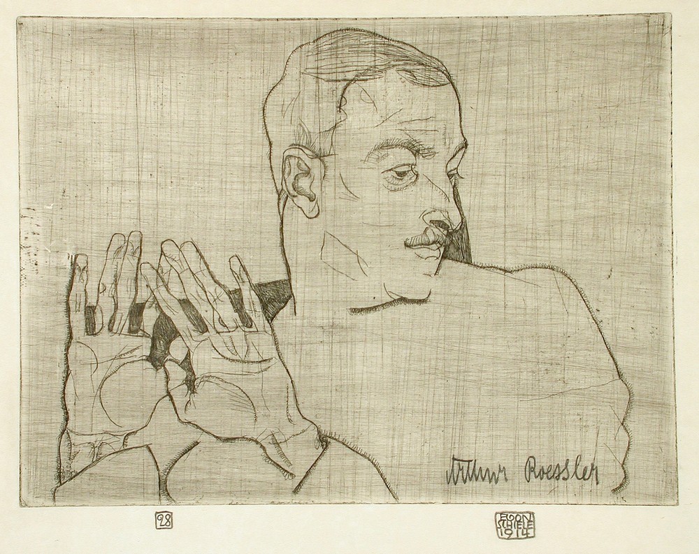 Portrait of Arthur Roessler