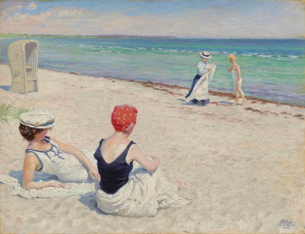 On the beach, Falsterbro