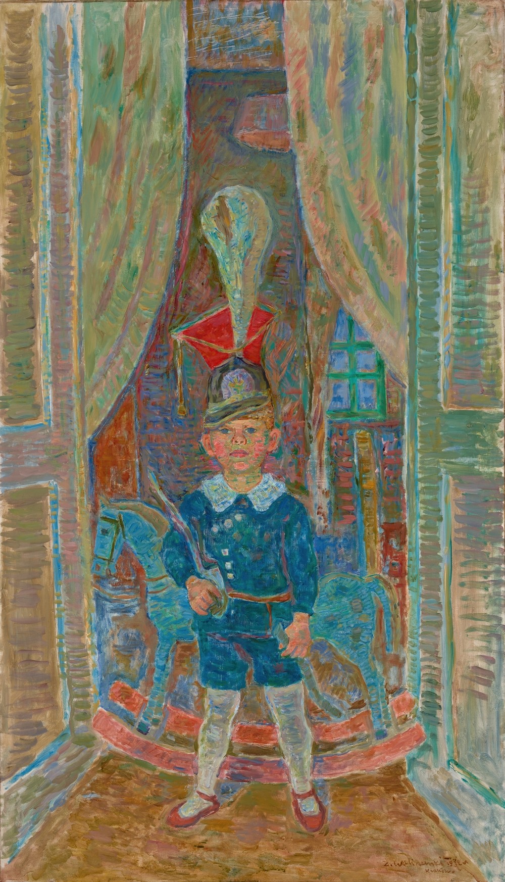 Portrait of a Boy in the Uhlan’s Schako