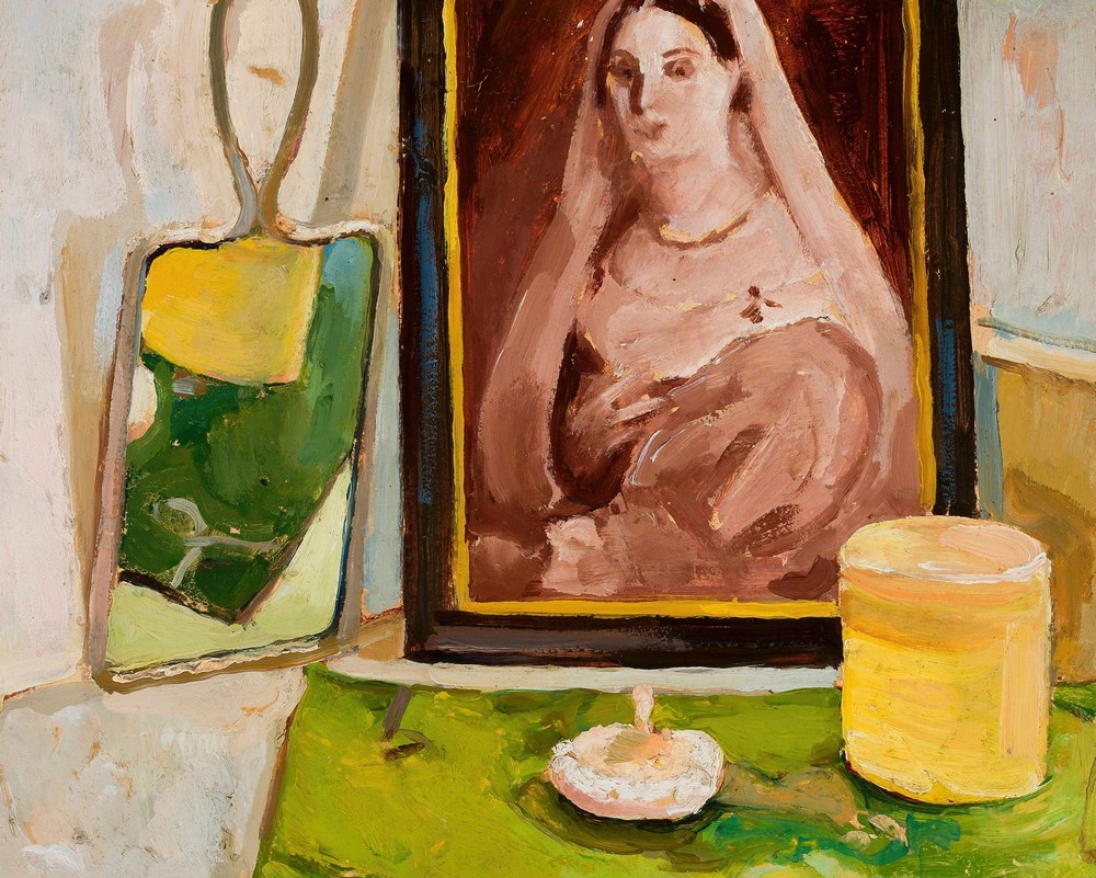 Still life with a portrait (1914-18)